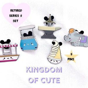 Disney Kingdom of Cute Series 2 Pins
